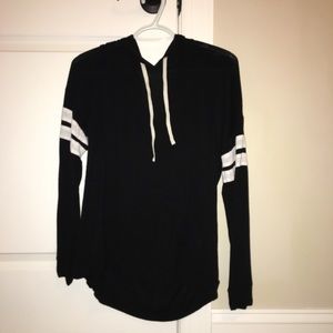 Black and White Hoodie